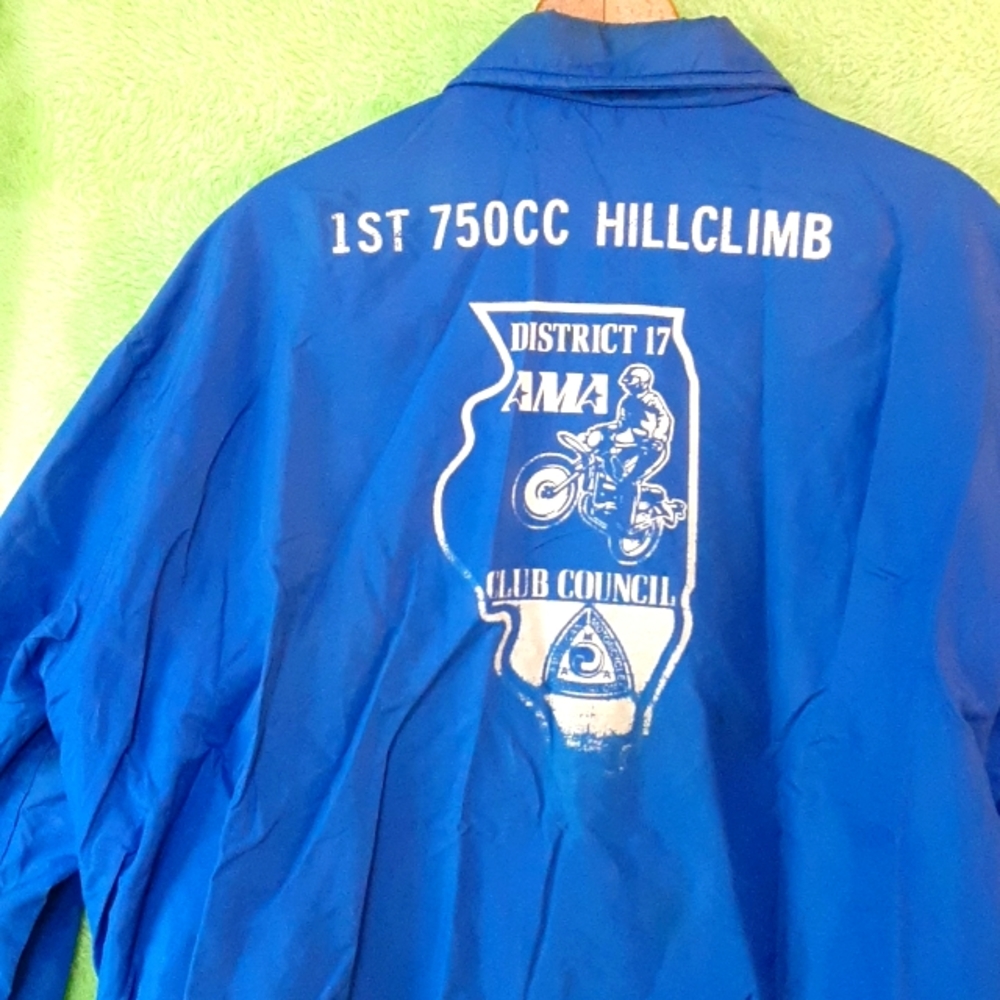 Vintage motorcycle jacket